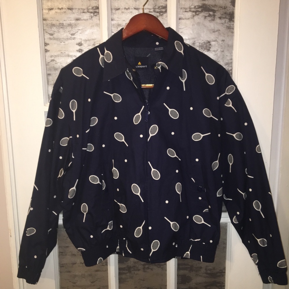 Lizsport, Liz Claiborne Tennis Racquet Windbreaker